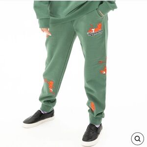 Ripndip DEVIL BABIES SWEATPANTS Dark Sage Mens XL Green Baggy Streetwear
